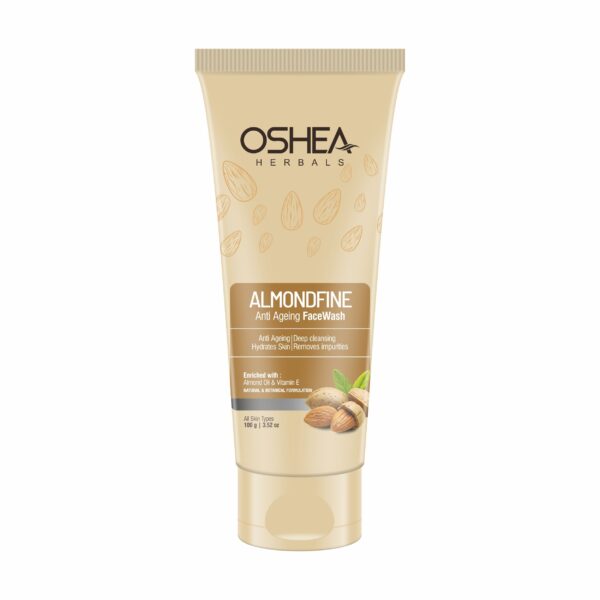 Oshea Herbals Almondfine Anti Ageing Face wash Face Wash  (100 g)
