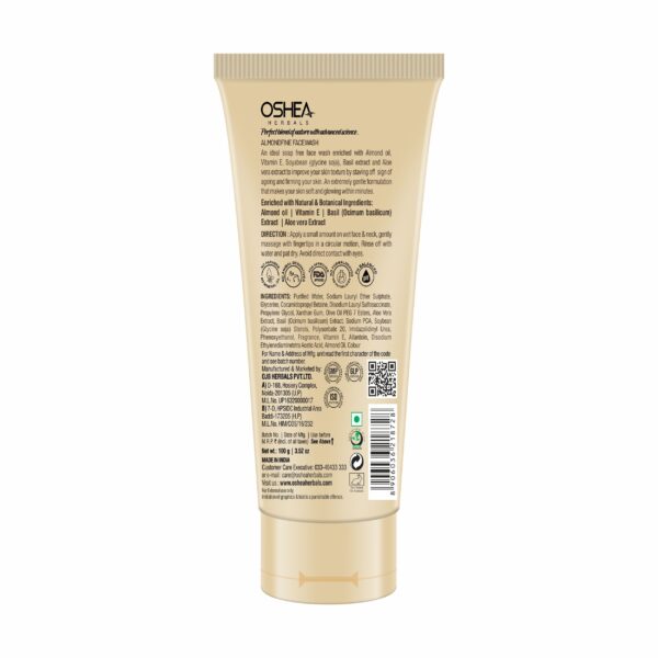 Oshea Herbals Almondfine Anti Ageing Face wash Face Wash  (100 g) - Image 5