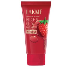 Blush & Glow Strawberry Gel Face Wash With 100% Real Strawberry Extract 50 g