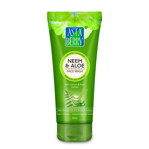 ASTABERRY Neem & Aloe 60ML Face Wash