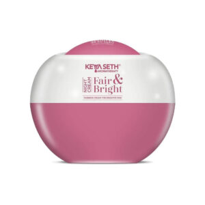 Fair & Bright Night Cream, Skin Brightening, Whitening, with Vitamin C, B3 & B6 Moisturizer with Lavender & Geranium Essential Oil