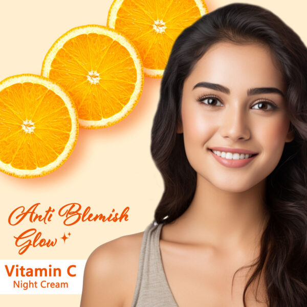 Good Vibes Anti-Blemish Vitamin C Glow Night Cream | Spotless, Brightening, Depigmentation, Reduces dark spot, Skin renewing, Sleep treatment (50 gm) - Image 7
